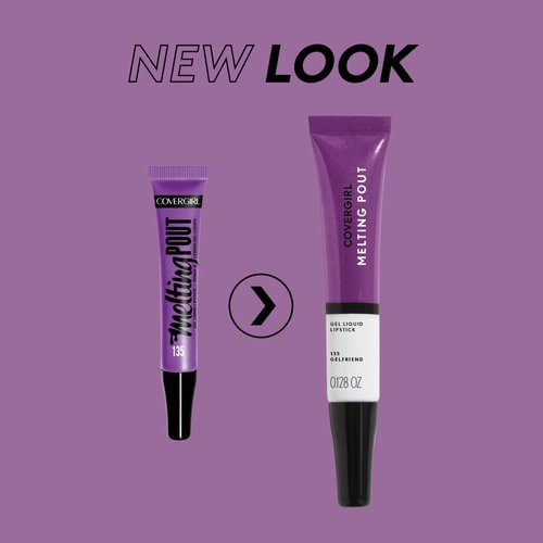 COVERGIRL Melting Pout Liquid Lipstick, Gel-Ful, 0.24 Ounce