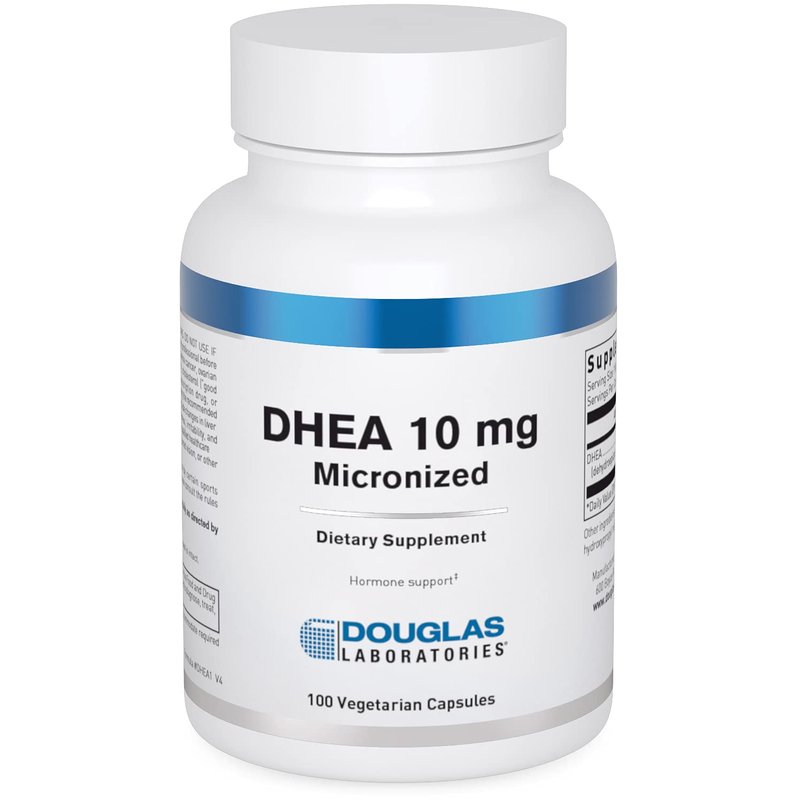 Douglas Laboratories DHEA 10 mg Capsules - Micronized - Supports Hormone Balance, Immunity, Brain...