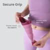 TRIPTIPS Pee Conch Foldable Female Urinal Device Portable Urinal for Women Pee Funnel for Women Travel, She Pee Cup for Women, Stand to Pee Reusable Womens Urinal Funnel with Tube and Case (E-Purple)