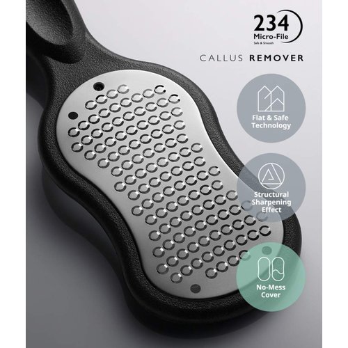 Foot File Callus Remover Steinder® Handy Foot File, for Holiday Season Foot File Callus Remover, Foot Pedicure Foot Rasp for Hygienic & Safe & Foot Grater, Designed for Comfort & Safety