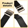 Vinyl Gait Belt Transfer Belt for 60 Inch Assist Device Gait Belt Safety Occupational Physical Therapy Gate Belt with Metal Buckle Handles for Elderly Pediatric Caregiver Nurse Therapist