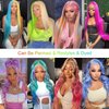 613 Lace Front Wig Human Hair Blonde 13x4 HD Transparent Lace Front Wigs Human Hair 180% Density Blonde Glueless Wigs Human Hair 613 HD Straight Lace Frontal Wigs Human Hair Pre Plucked (24 INCH)