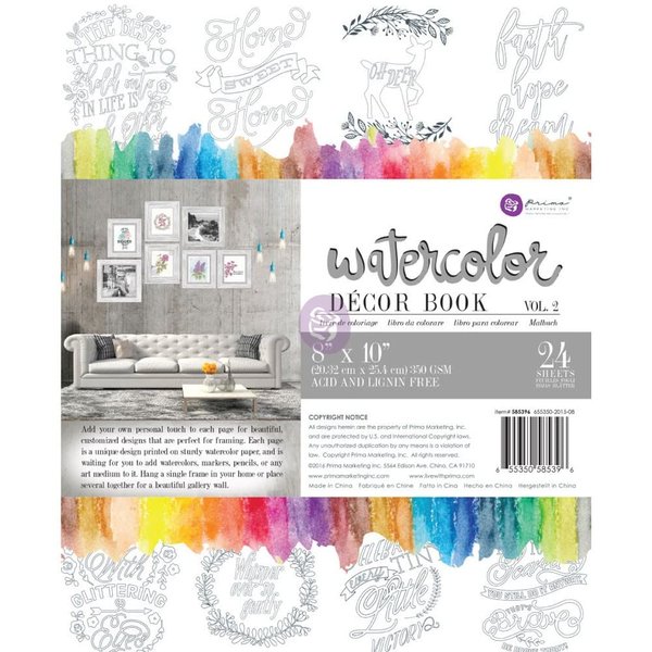 Prima Marketing 585396 Coloring Book Vol. 2