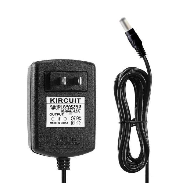 Kircuit 12V AC/DC Adapter Compatible with Hawk-Matic Plus 1ⅠHK-2 HK-3+ HK-D1 HK-D2 HK-D3 Electric Cigarette Rolling Injector Automatic Counter HKD1 HK3+ HKD2 HKD3 HawkMatic Power Supply Cord Charger