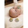 BIBS Pacifiers | Natural Rubber Baby Pacifier | Set of 2 BPA-Free Soothers | Made in Denmark | Hunter Green | Size 18-36 Months