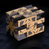 Litdevil Puzzle Box Detachable, Lament Configuration, Puzzle Box Functional with Base, Deformation Lock Puzzle Box Decoration Movies Props Halloween Cosplay