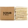 Scrub & Throw Scrub Sponges (30-Pack), Eco-Friendly, All-Purpose Household Natural Loofah Sponges, for Dishes, Cleaning, Biodegradable, Non-Scratch