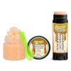 Creamy Caramel Soothing & Luscious Lips by OverSoyed Exfoliator & Chapped Lip Repair Lip Care Combo | Artisan Handcrafted to Order Caramelized Sugar Sweet Cream Butter Flavored Exfoliating Sugar Lip Scrub & Lip Moisturizer Balm Gift Set