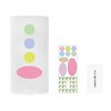 Eco-Fused Deodorant Containers 10-Pack - White - 0.5 Oz (15 ml) - 60 Writable Stickers - Twist Mechanism - Refillable Cosmetic Containers for DIY Deodorant, Lip Balm, Soap, Lotion Sticks etc.