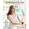 TriPole Mini Handheld Fan Battery Operated Small Personal Portable Speed Adjustable USB Rechargeable Fan Cute Design Powerful Eyelash Fan for Stylish Kids Girls Women Men Indoor Outdoor Travelling