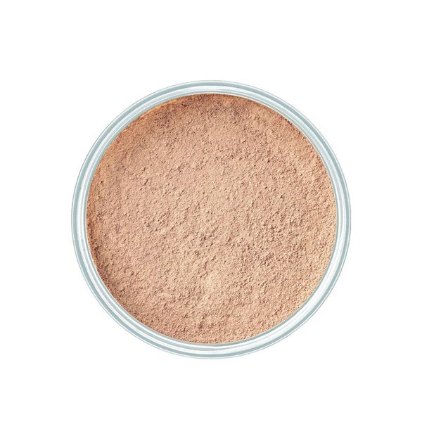 ARTDECO Mineral Powder Foundation - natural beige – loose setting powder for a smooth & matte finish - medium coverage - perfect for sensitive & oily skin - makeup with zinc & magnesium - vegan - 0.53 Oz
