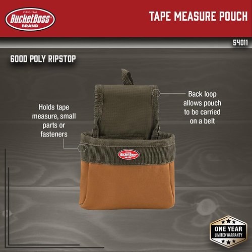 Bucket Boss - Tape Measure Pouch, Pouches - Original Series (54011)