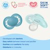 MAM Original Matte Baby Pacifier, Nipple Shape Helps Promote Healthy Oral Development, Sterilizer Case, 2 Pack, 6-16 Months, Boy,2 Count (Pack of 1)