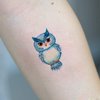 Oottati Waterproof 12 Sheets Summer 100+ Design Watercolor Painting Animal Flowers Leaves Small Fake Temporary Tattoo Stickers