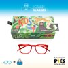 Maruica Volcanica Kids Nina Red | Fashionable Eco-Friendly Blue Light Blocking Glasses for Men and Women - Commitment to Save the Planet – Eases Eyestrain from Computer, Phone, Tablet Screens
