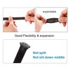 100ft - 1/4 inch PET Expandable Braided Sleeving – Black – Alex Tech Braided Cable Sleeve