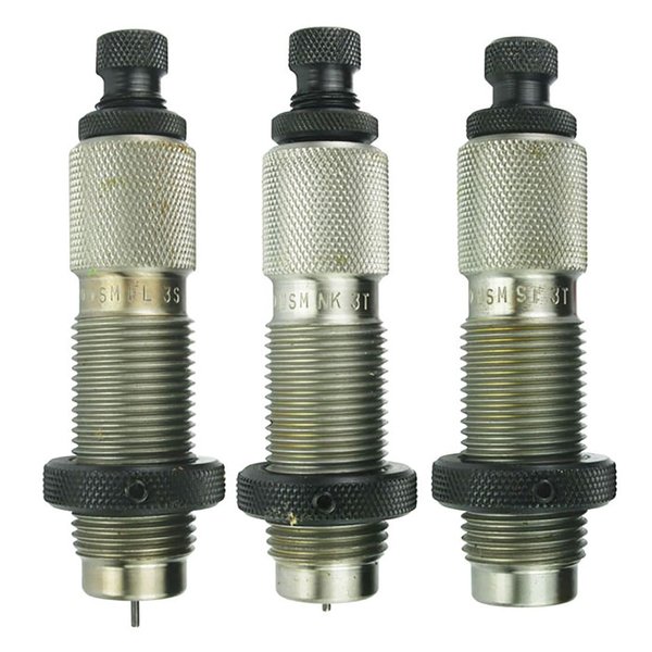 Redding Reloading Gunsmithing Tool Deluxe (Bottleneck) Steel 3-Die Set Compatible with 308 Winchester