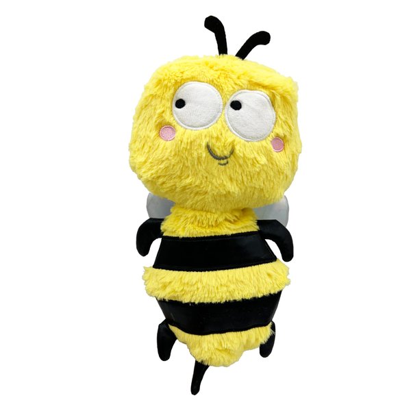 Huxley & Kent Slappies for Dogs | Buzz Bee (Small) | Squeak & Shake Dog Toy | No Stuff Squeaky Toy, TPR Ball in Head | Simulates Hunting Nature for Dogs