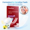 Teeth Whitening Strips for Sensitive Teeth - Professional White Strips for Home Using, Enamel Safe, 3 Days Express Result, 28 Natural Teeth Whitener Strips, 14 Treatments by Deepklean Coconut