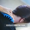 Posture Prep Flexible Massage Muscle Therapy Tool for Natural Pain Relief - Soft Rubber, Blue - Get Professional Relaxation with Our Back Massager