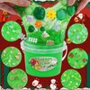 Garden Green Slime Kit for Girls & Boys Ages 8-12, Slime Bucket with Slime Clay, 10 Packs of Add-ins, Slime Party Favors for Kids, Sensory Toys Birthday Easter Hallowmas Christmas Girls & Boys Gifts