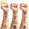 Golden Retriever Temporary Tattoos - 100 PCS Funny Cute Dog Themed Stickers for Kids Birthday Party Supplies, Decorations, Favors and Prizes - Cute Gifts for Boys and Girls