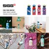 SIGG - Kids Water Bottle - Sharkies - Leakproof - Lightweight - BPA Free - Aluminum - 13 Oz, Blue