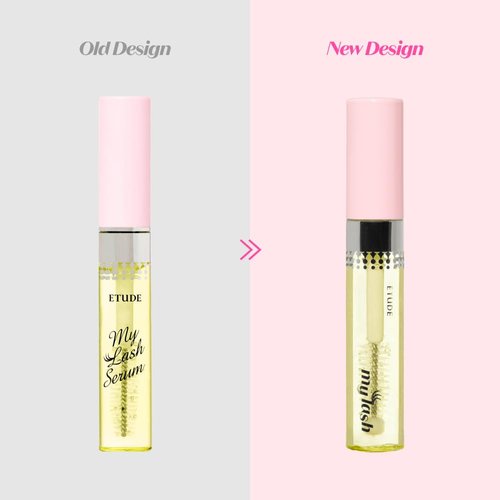 ETUDE My Lash Serum 0.6fl.oz (18g) 23AD | Easy And Comfortable Daily Eyelashes Serum With Biotin | Appearance Of Longer, Thicker Looking Lashes | K-beauty