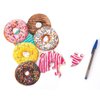 Playhouse Assorted Donuts 24-piece Die Cut Shaped Mini Puzzle for Kids