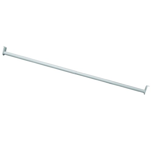 Adjustable Closet Rod, Steel 30 Inch to 48 Inch, 30 Pound Capacity, White – Design House, 205823