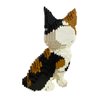 Larcele Cat Micro Building Blocks Animal Set, DIY Mini 3D Building Toy Bricks,1191pcs KLJM-05 (Cat, Model1979)
