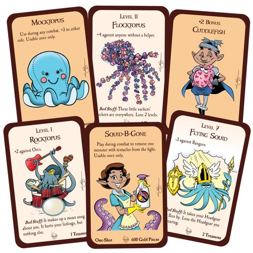 Munchkin Squids Board Game