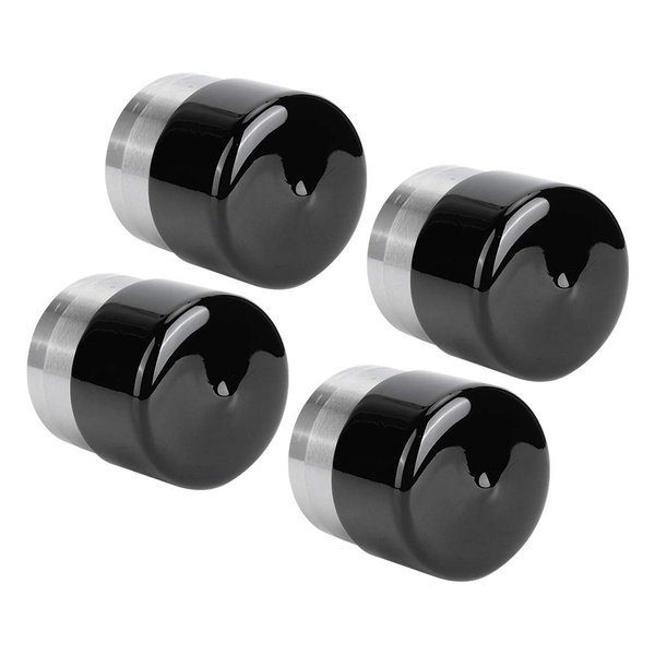 Trailer Bearing Buddy, 4Pcs Stainless Steel Wheel Hub Bearing Buddies Center Caps Protector with 1.98in Diameter for Boat RV