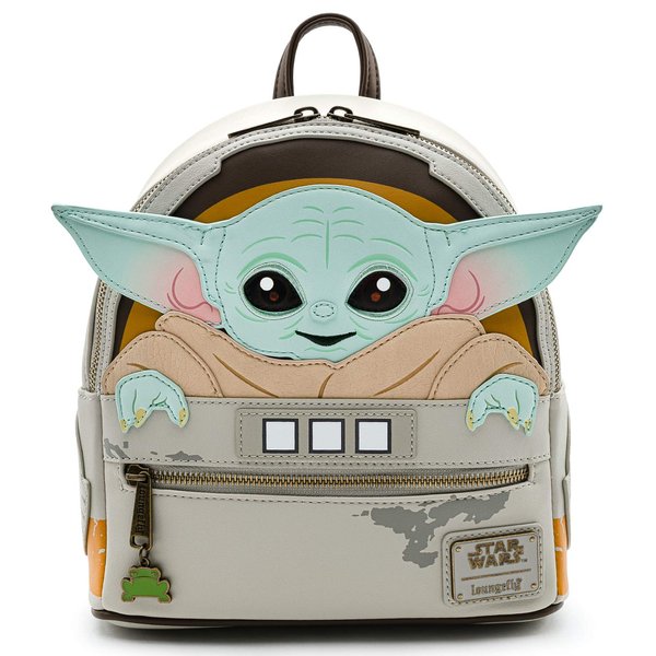 Loungefly Star Wars Baby Yoda The Mandalorian Womens Double Strap Shoulder Bag Purse