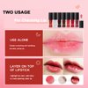 TEEROVA Lip Glow Oil, Hydrating Lip Oil Gloss, No-sticky Moisturizing & Nourishing Lip Plumper Gloss (#2 Clear)