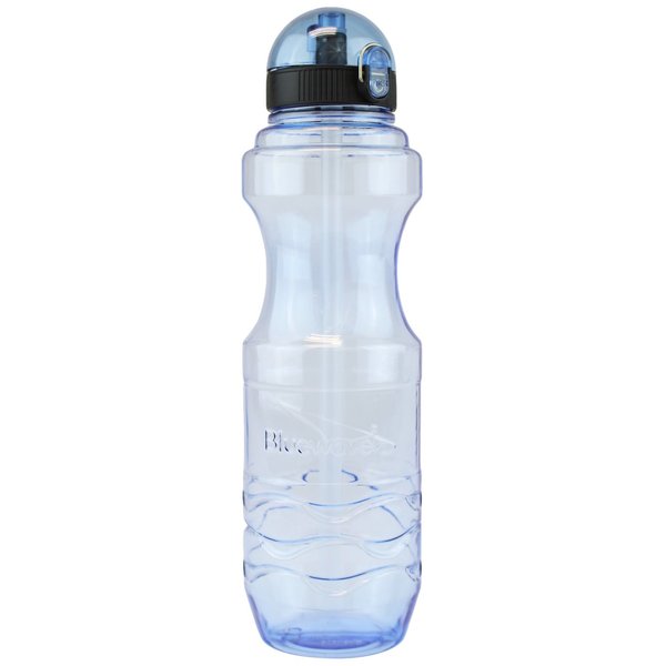 Bluewave Bullet Water Bottle with Straw 1000 ML 34 oz Blue