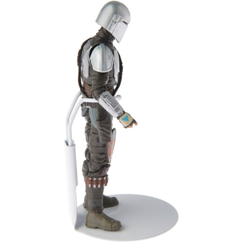 Plymor DSP-20W White Adjustable Action Figure Stand, fits 3.75 and 4 inch Action Figures, Waist is 0.75 to 1 inches wide, 2.5 to 3 inches around, Pack of 12