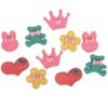 Hair Stickers, 10/15 pcs Hair Patch Girls Hair Pad Hair holder Grips Women Girls Ladies Hair Bang Patch Clip Barrettes Hair Fringe Stickers Decoration Hair Pads Hair Styling Clips(10 pack)