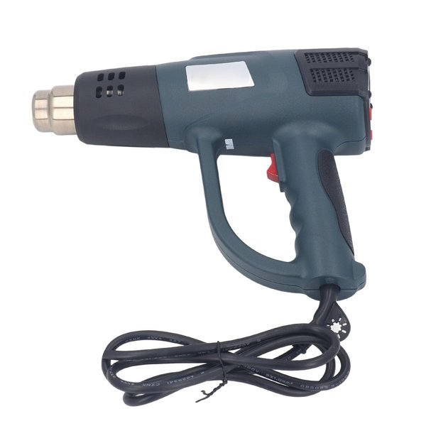 Heat, LCD Digital Display Strong Power Hot Air Kit 60‑600℃ Variable Tempe Control Overheat Protection with 4 Nozzles for Shrink Tubing (US Plug 110V)