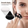 6 Pieces Powder Puff Face Makeup Puffs Powder Puffs for Face Powder Triangle Wedge Shape Soft Velour Powders Puffs for Loose Mineral Powder Body Powder Cosmetic Foundation Wet Dry Beauty Makeup Tool.