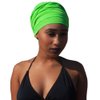 Neon Green Designer Head Wrap by JFrassini | 100% Cotton Scarves Bandana