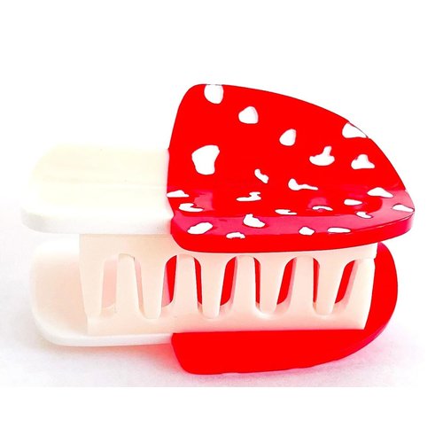 Jenny Lemons Mini Mushroom Hair Claw