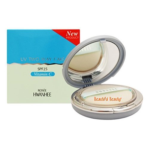 Rosee Two Way Cake(Pressed Powder) with Vitamin C plus Refill (#21 Beige)