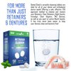 Retainer and Denture Cleaner 150 Tablets, 5 Month Supply Cleaning Tablets Denture Cleaners Remove Bad Odors, Plaque, Stains From Night Guards, Mouth Guards, Dental Appliance