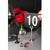 New Star Foodservice 23428 Triton Harp Clip Style, Place Card/Table Number Holder, 1.5 Inch, Silver, Set of 12