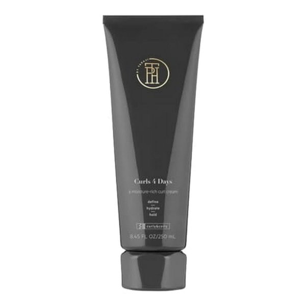 TPH by Taraji Curls 4 Days Curl Defining Curl Cream with Shea Butter & Coconut Oil for Volume and Shine - 8.45 oz.