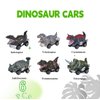 Ai-Fun Dinosaur Toys 6 PCS Pull Back Cars Dinosaur Toys for Kids, Dinosaur Car Toys Boys Girls Party Games Cars