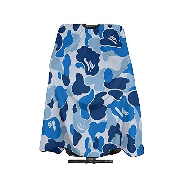 Xianjing Adult Barber Cape,Camo Camouflage Professional Salon Haircut Capes,Haircut Kit Hairdressing Apron for Home Salon and Barbershop, One Size