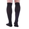 Doc Miller Open Toe Compression Socks Women and Men, 20-30 mmHg Toeless Compression Socks Women, Recovery Support Circulation Shin Splints Varicose Veins (Black, Medium)