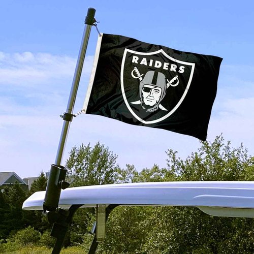 Las Vegas Raiders Boat and Golf Cart Flag